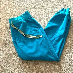 Women’s Figs Zamora Joggers- Caribbean Blue